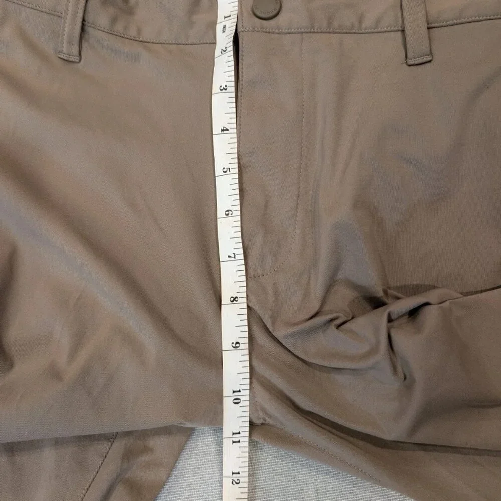 Rhone Pants Commuter Slim Khaki Trousers Mens Size 34x25 Performance Office